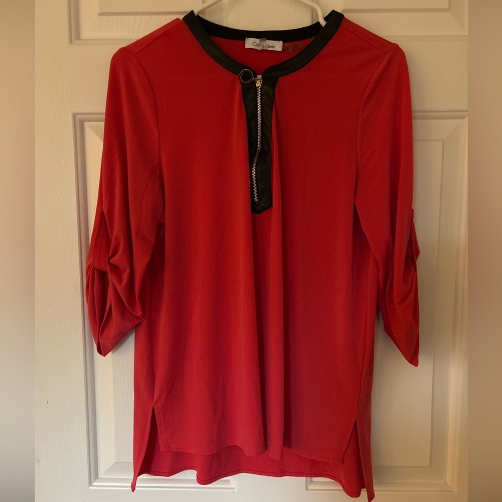 Calvin Klein Blouse size Medium